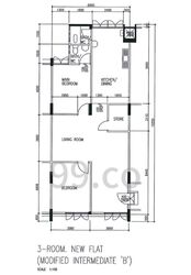 Blk 163 Mayflower Shopping & Food Centre (Ang Mo Kio), HDB 3 Rooms #620046881